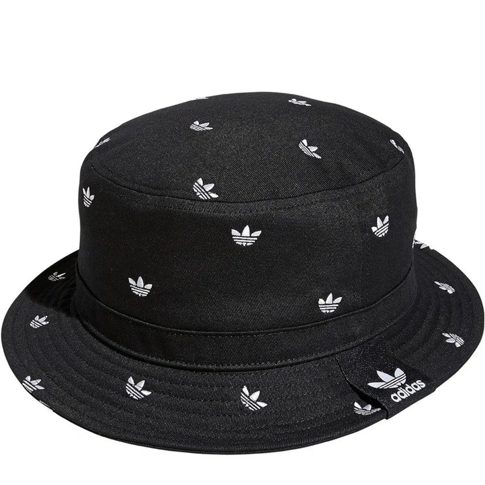 Adidas Original Unisex Trefoil Bucket Hat, Black